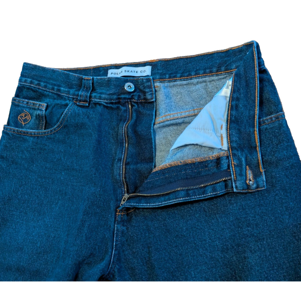 Polar Skate Company Big Boy Denim Jeans Men’s Medium 34×29 Skate Streetwear - Picture 6 of 16